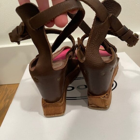 A.S. 98 Wedge Sandal EU37 - Picture 2 of 4